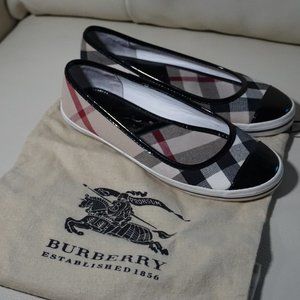 Burberry Ballet Flats  Berry Red  Size Eu 36 US 5.5